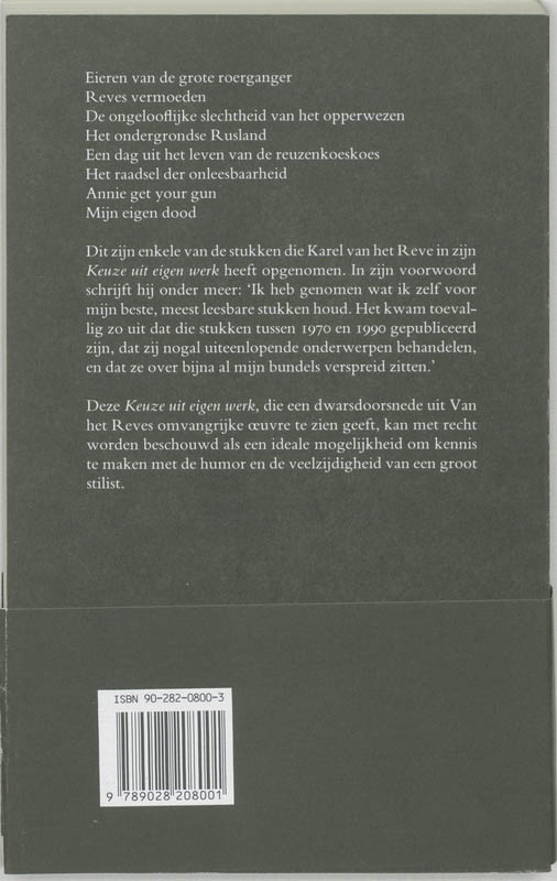 Achterkant van Een grote bruine envelop