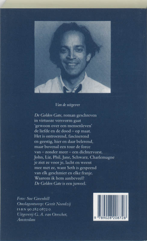 Achterkant van De Golden Gate