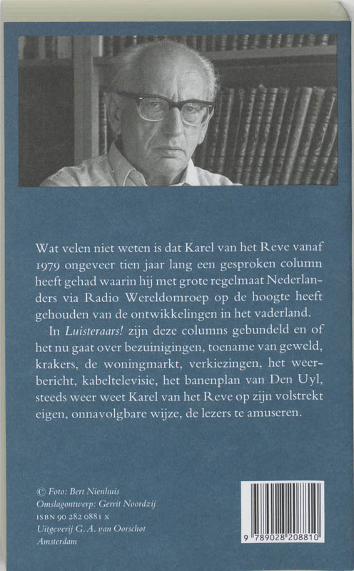 Achterkant van Luisteraars!