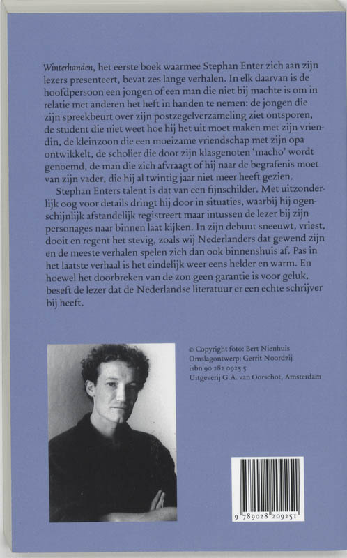 Achterkant van Winterhanden