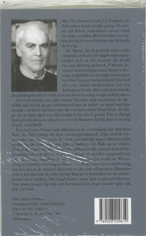 Achterkant van Afgang