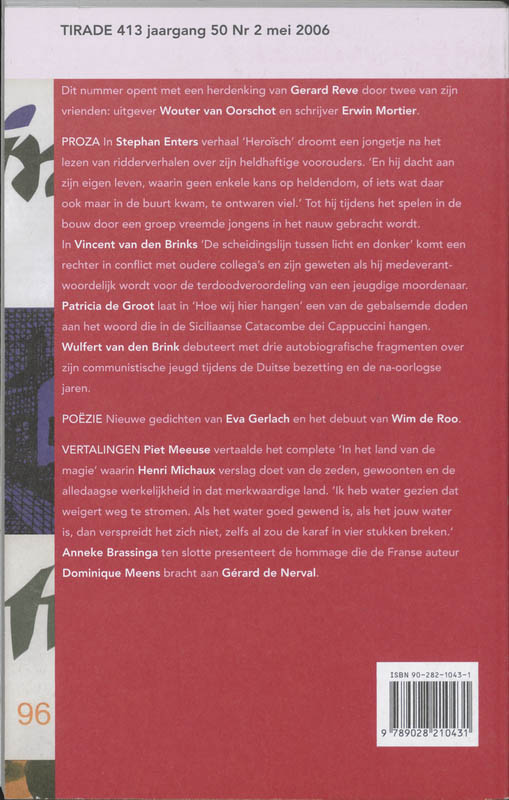 Achterkant van 413