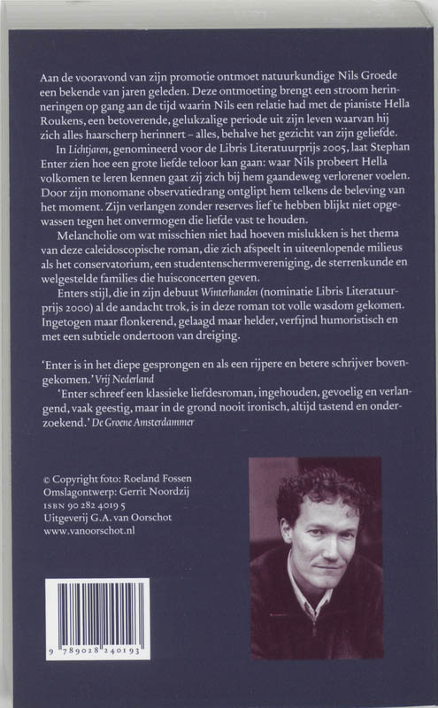 Achterkant van Lichtjaren