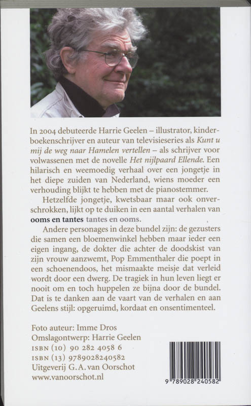Achterkant van Ooms en tantes/ tantes en ooms