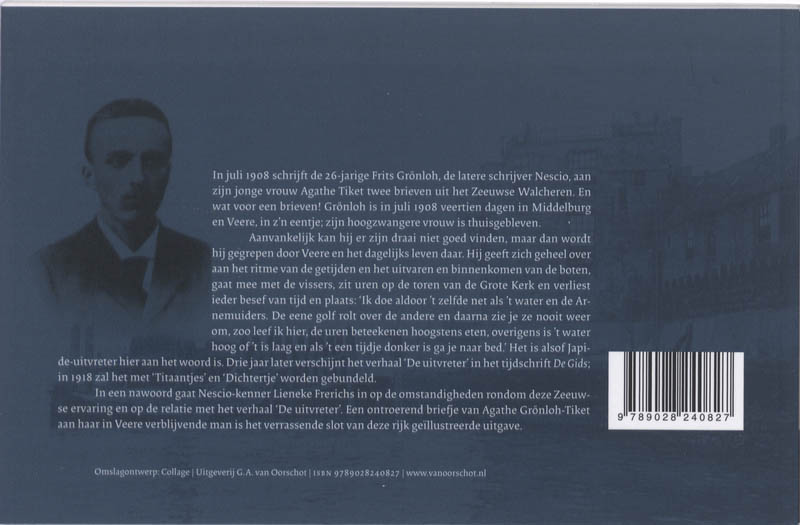 Achterkant van Brieven uit Veere