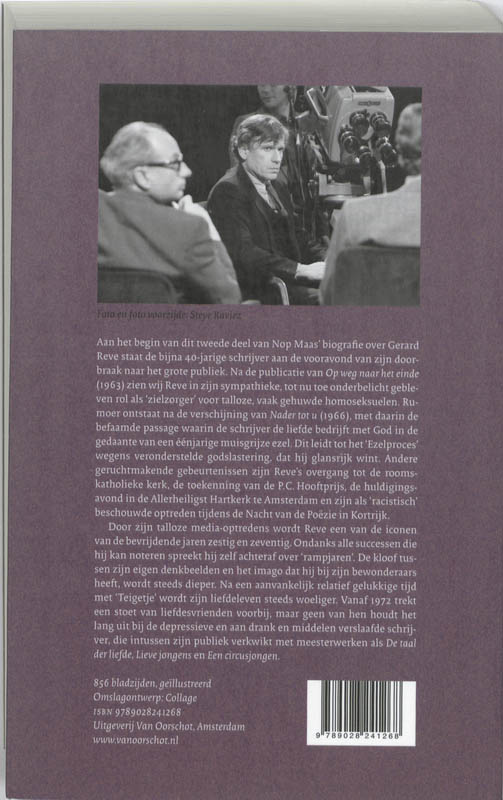 Achterkant van Deel 2: De rampjaren(1962-1975)