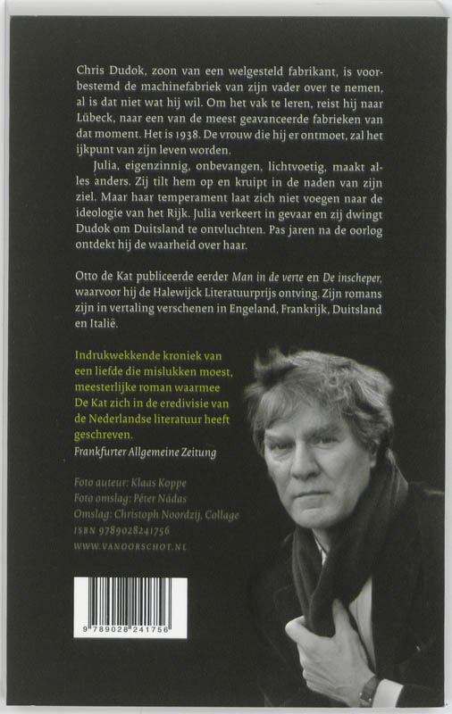 Achterkant van Julia