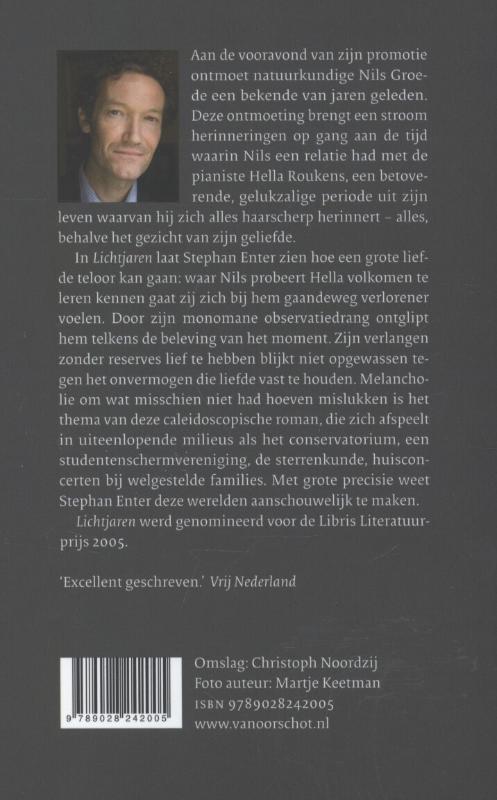 Achterkant van Lichtjaren