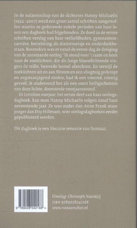 Achterkant van Lenteloos voorjaar