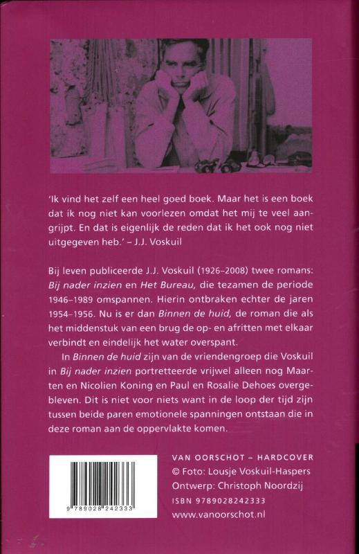 Achterkant van Binnen de huid