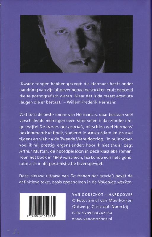 Achterkant van De tranen der acacia's