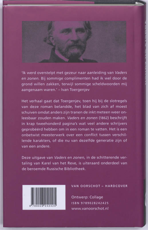 Achterkant van Vaders en zonen