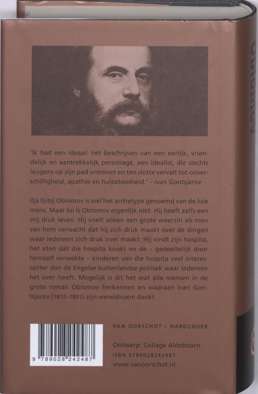 Achterkant van Oblomov