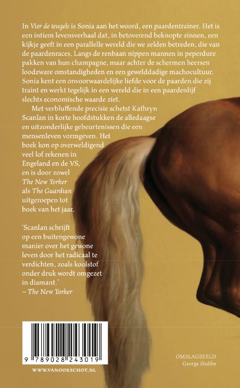Achterkant van Vier de teugels
