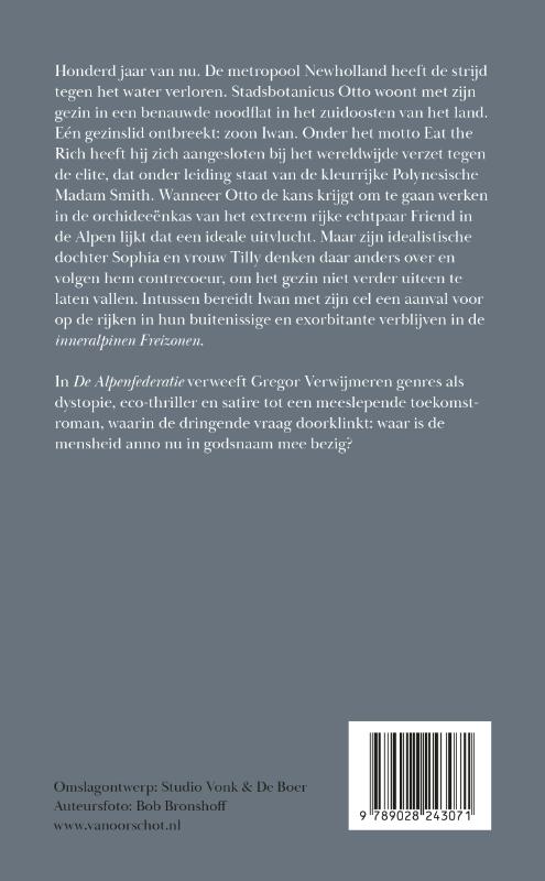 Achterkant van De Alpenfederatie