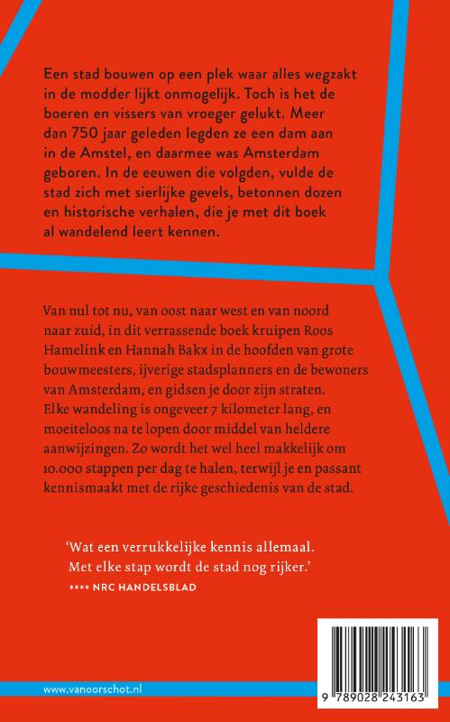 Achterkant van Amsterdam in 10.000 stappen