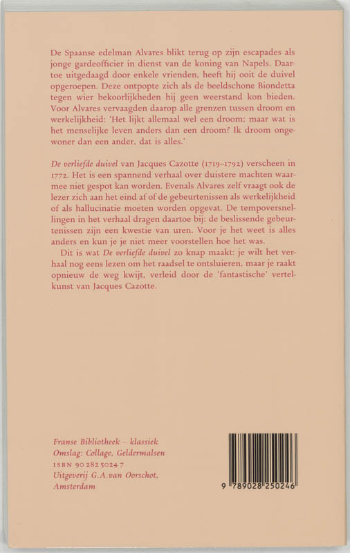 Achterkant van De verliefde duivel ; Enguerrand en Strigilline