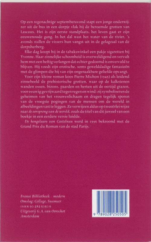 Achterkant van De hengelaars van Castelnau