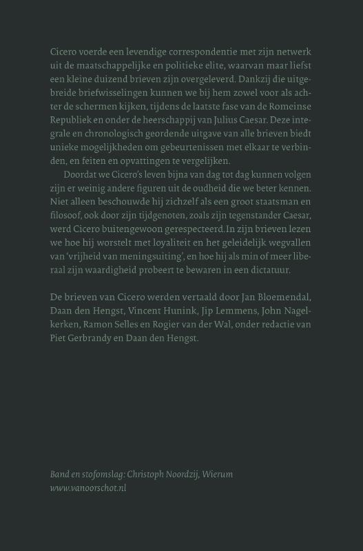 Achterkant van Ik en Rome