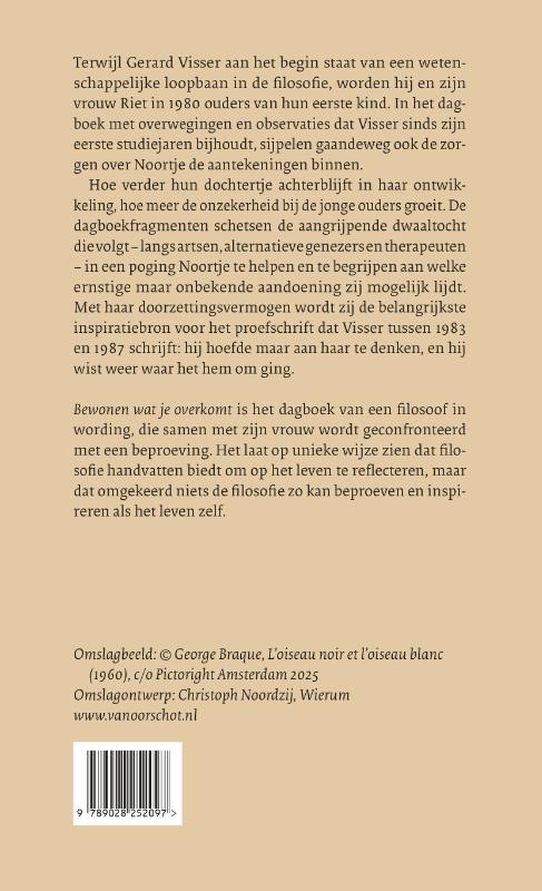 Achterkant van Bewonen wat je overkomt
