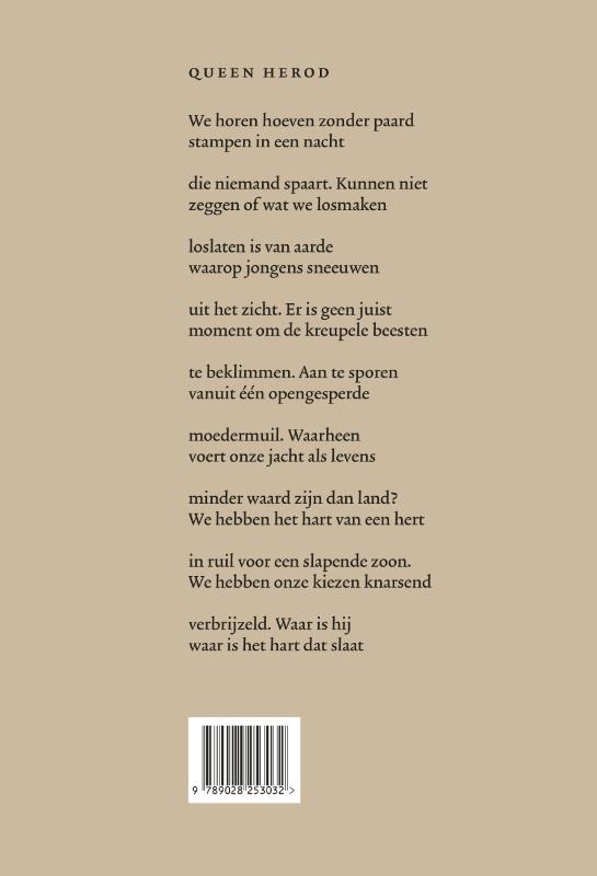 Achterkant van Tussen mij