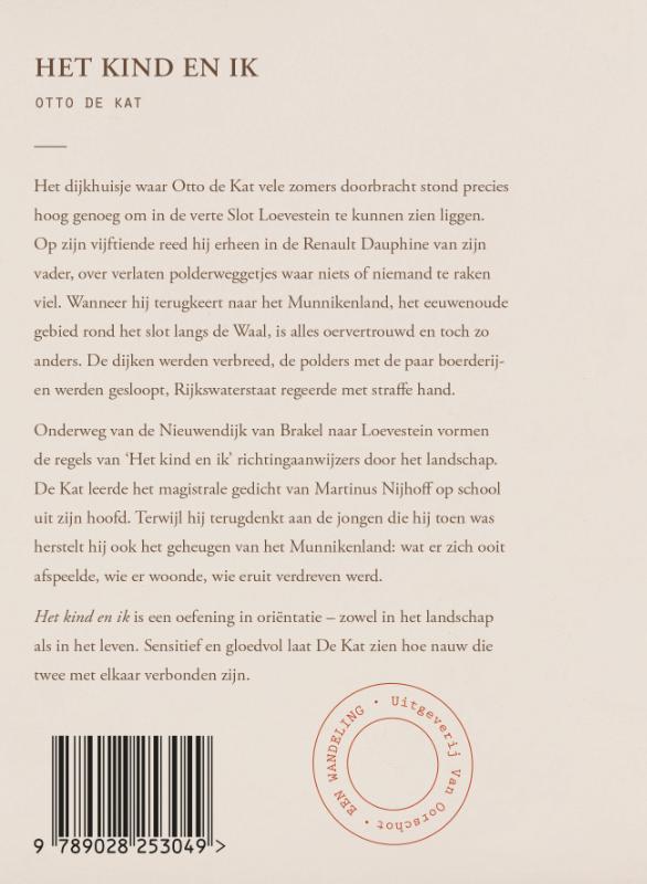 Achterkant van Het kind en ik
