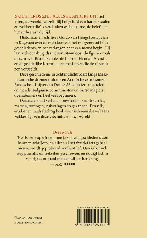 Achterkant van Dageraad