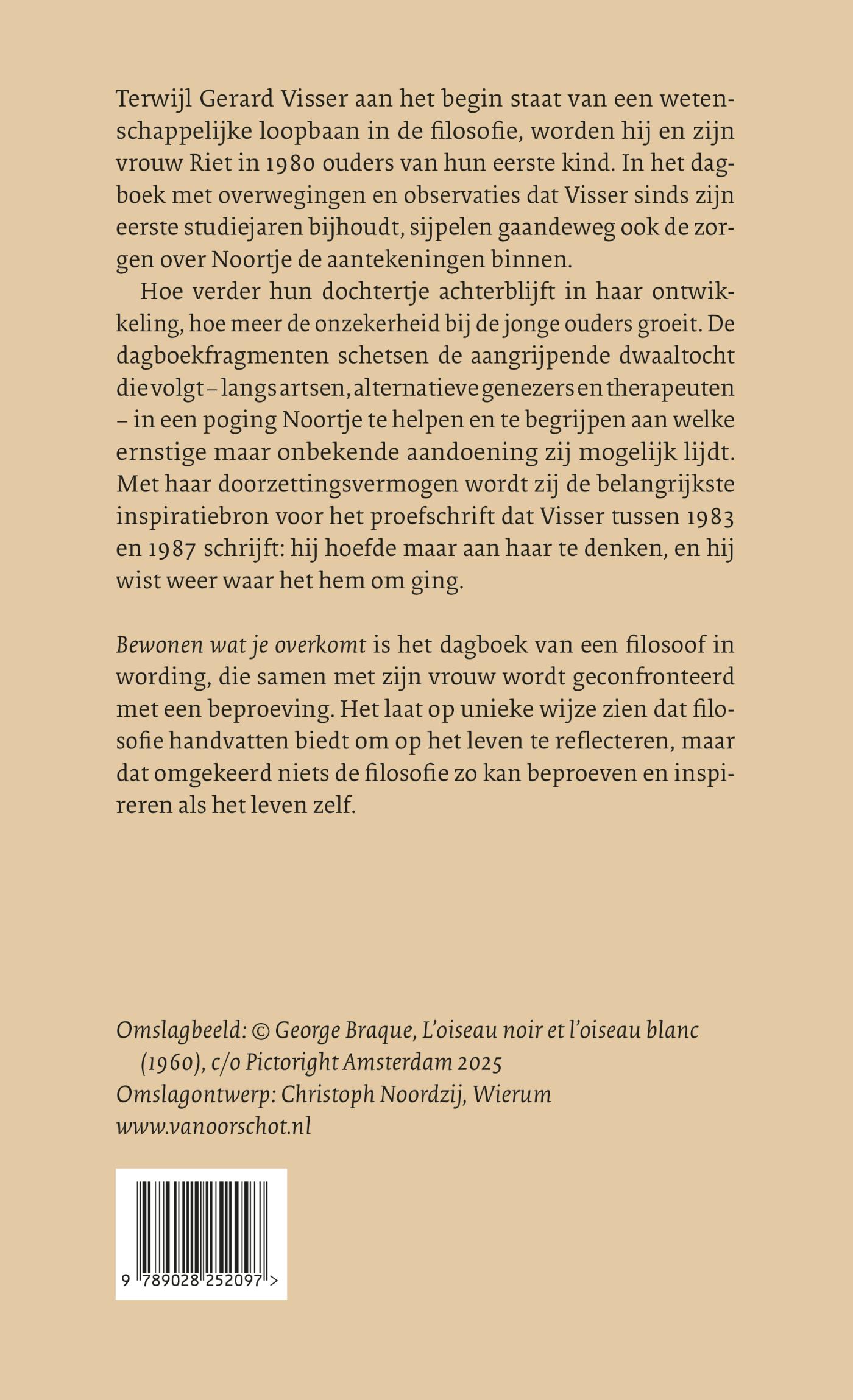 Achterkant van Bewonen wat je overkomt