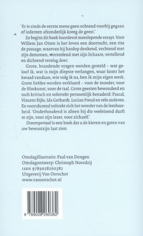 Achterkant van Droomportaal