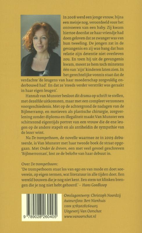 Achterkant van Onder de dreven