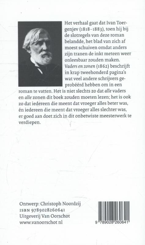 Achterkant van Vaders en zonen