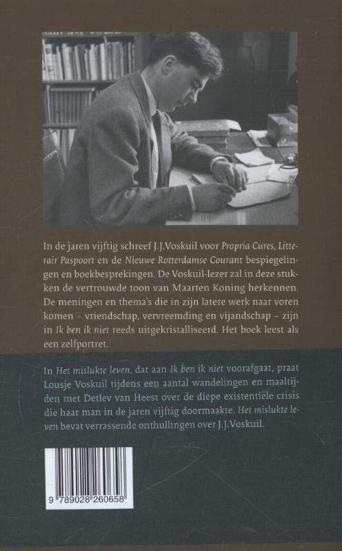 Achterkant van Ik ben ik niet