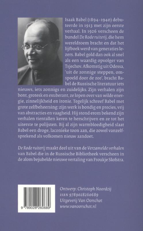Achterkant van De rode ruiterij