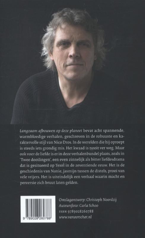 Achterkant van Langzaam afbouwen op deze planeet