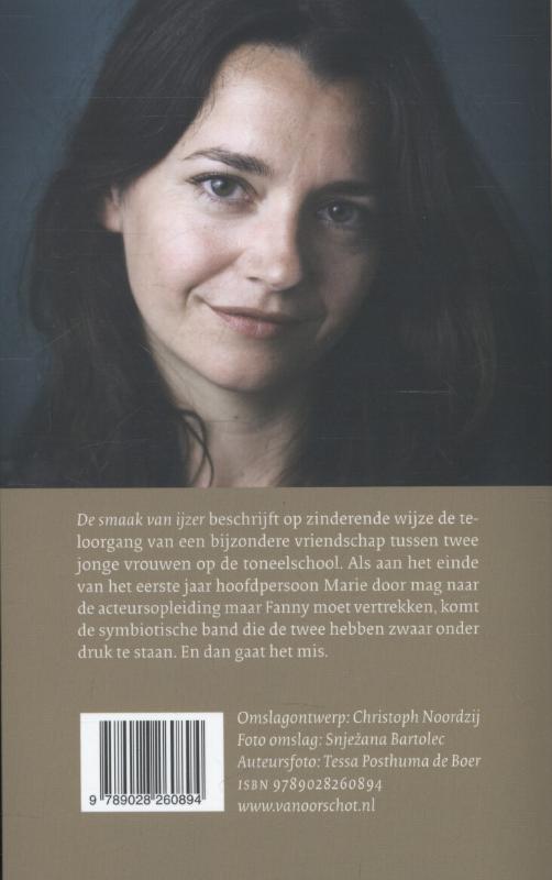 Achterkant van De smaak van ijzer