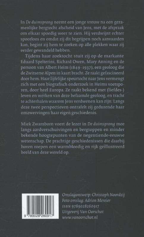 Achterkant van De duimsprong