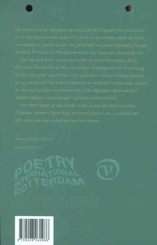 Achterkant van 2014