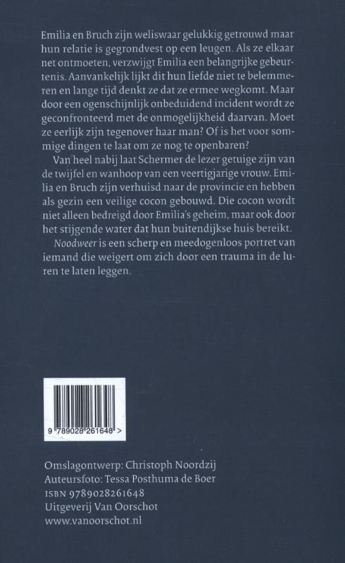 Achterkant van Noodweer