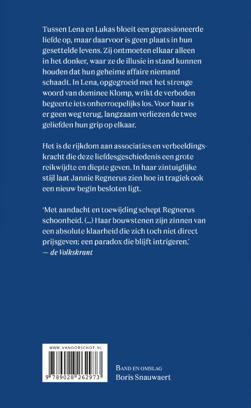 Achterkant van Voorbij de dagen