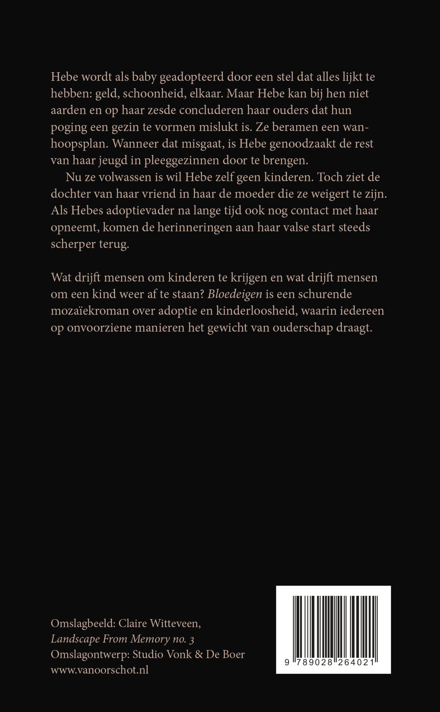 Achterkant van Bloedeigen