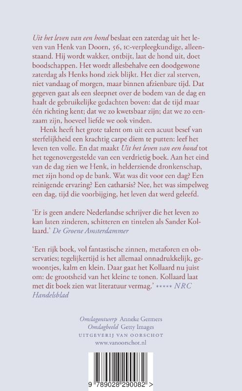 Achterkant van Uit het leven van een hond