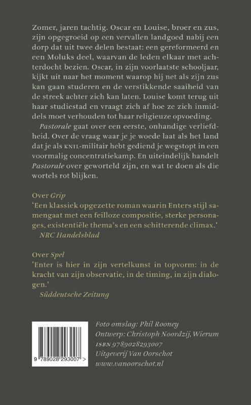 Achterkant van Pastorale