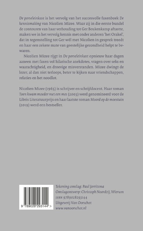 Achterkant van De porseleinkast