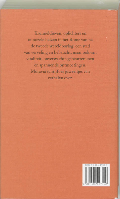 Achterkant van Nieuwe Romeinse verhalen