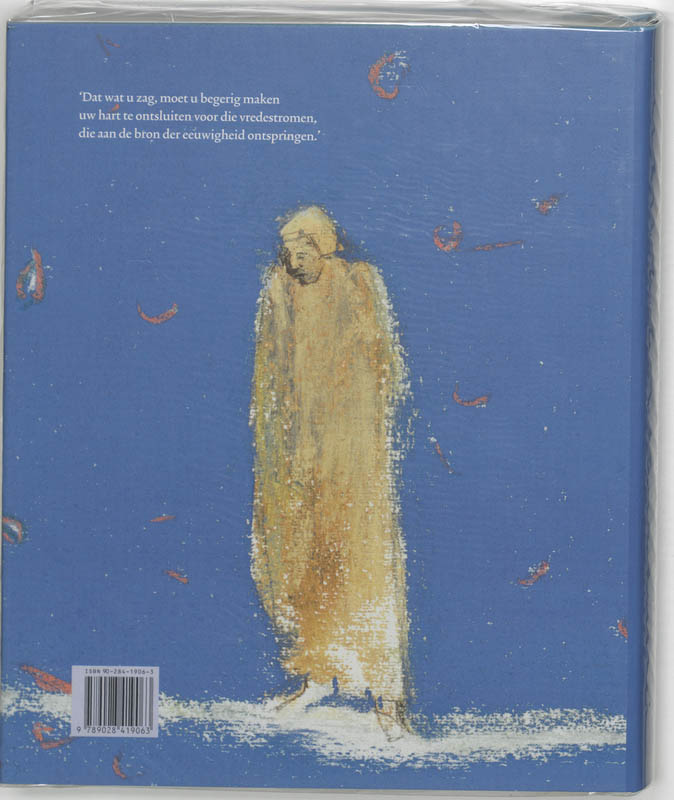 Achterkant van Dante's Divina Commedia in 111 pastels