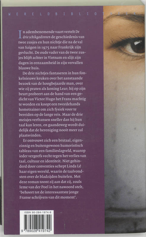 Achterkant van De drie schikgodinnen