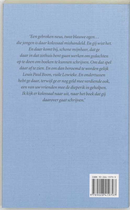 Achterkant van Het schismatieke schrijven
