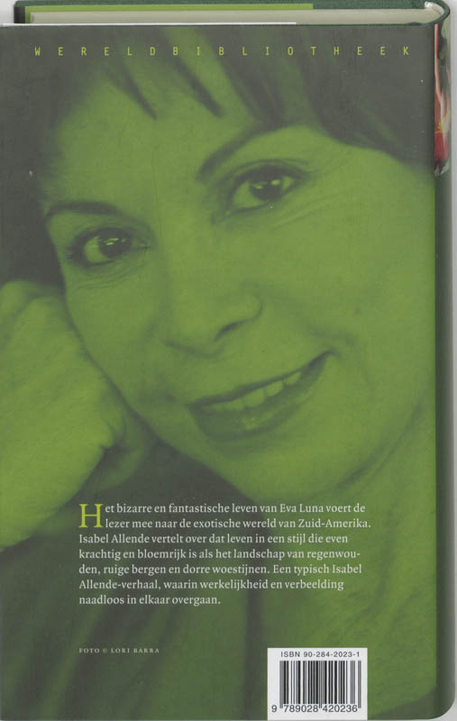 Achterkant van Eva Luna