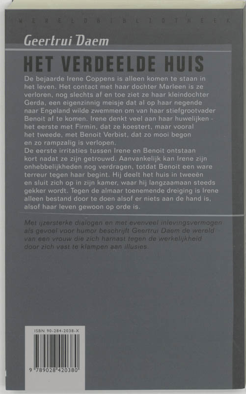 Achterkant van Het verdeelde huis