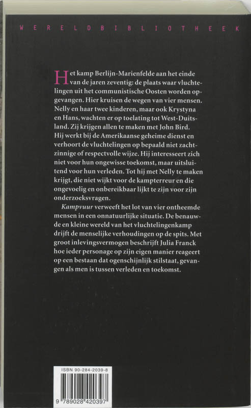 Achterkant van Kampvuur